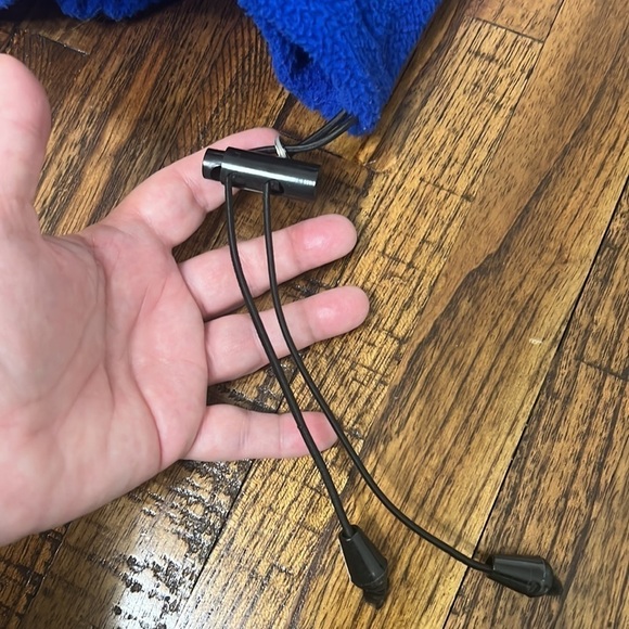 VTG 1999 Pillsbury Doughboy Fleece Pullover 1/4 Zip Jacket with pockets Medium - Picture 7 of 14